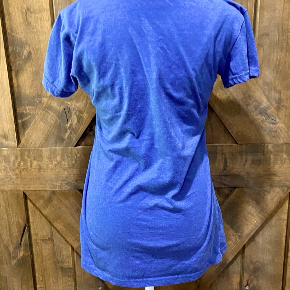 Blue Highland Heifer Short Sleeve Tee Sz M - Picture 12 of 14